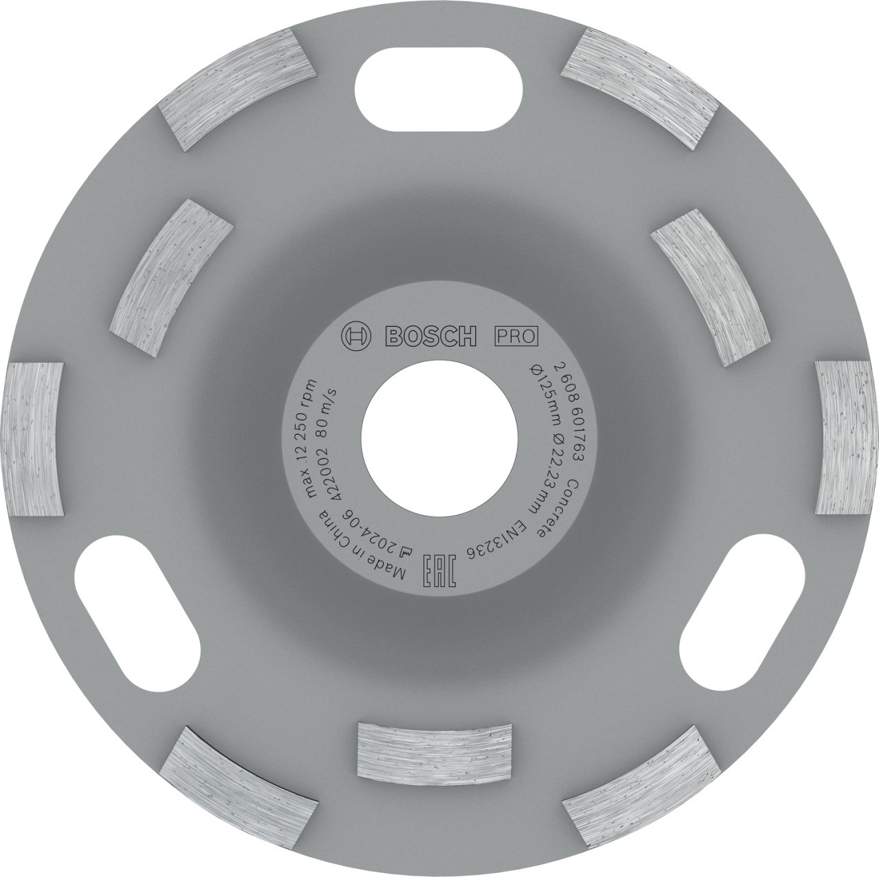 Bosch Disc diamantat abraziv oala Expert for Concrete 125x22.23x5mm