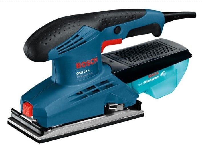 Bosch GSS 23A Slefuitor cu vibratii 190W, 92x182mm