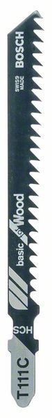 Bosch Set 5 panze fierastrau vertical T 111 C Basic for Wood, 100mm