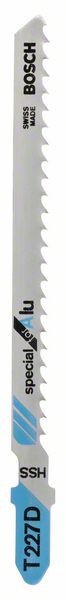 Bosch Set 5 panze fierastrau vertical T 227 D Special for Alu, 100mm