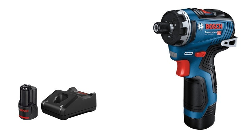 Bosch Surubelnita GSR 12V-35 HX + 2xacumulatori GBA12V, 3Ah + incarcator