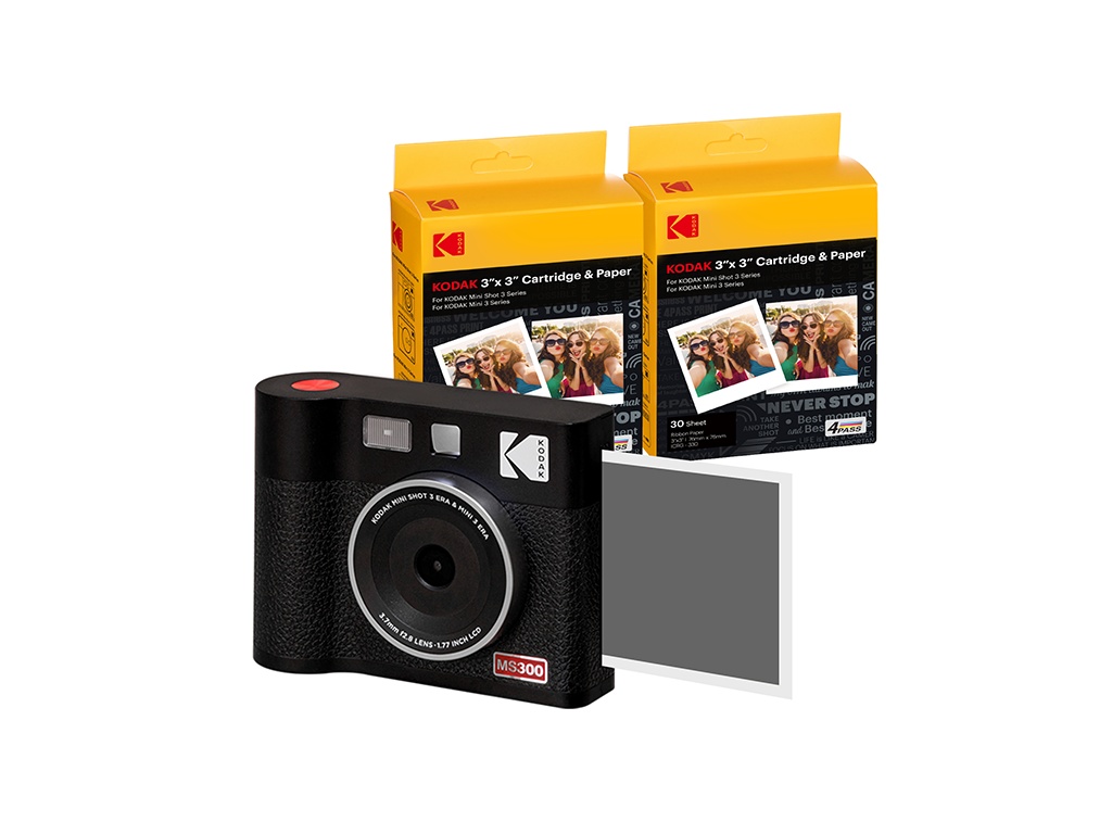 Camera foto instant Mini Shot 3 ERA Kodak Black/1.7