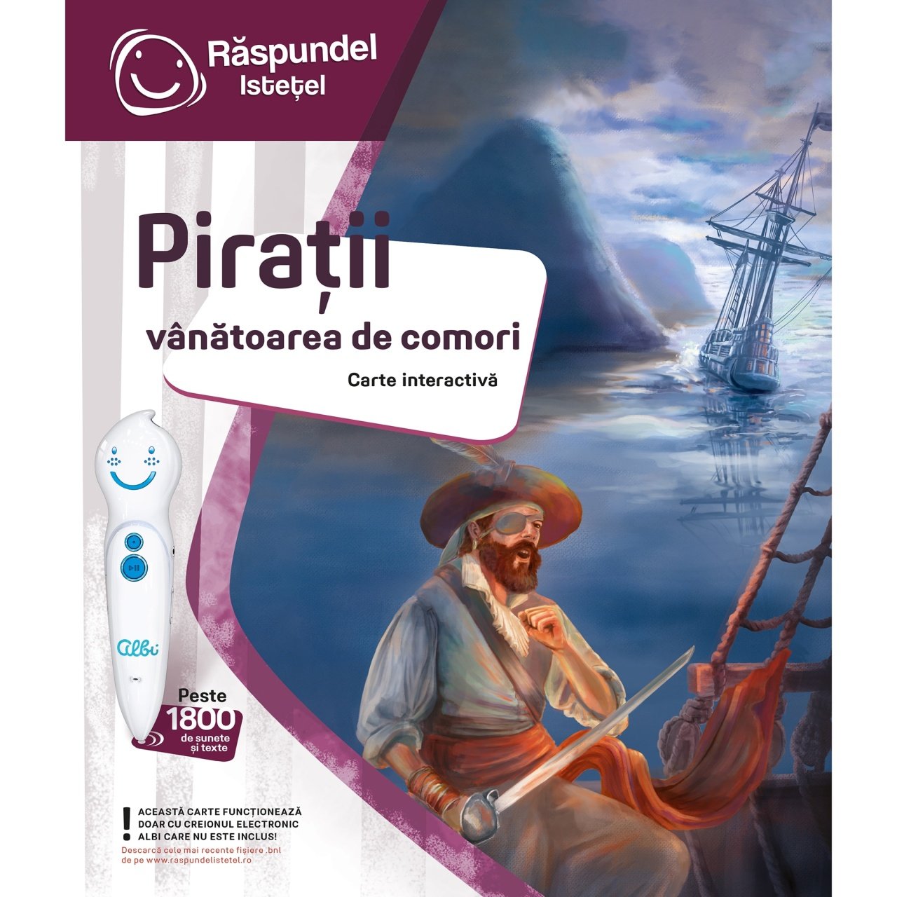 Carte Raspundel Istetel - Piratii - 1 | YEO