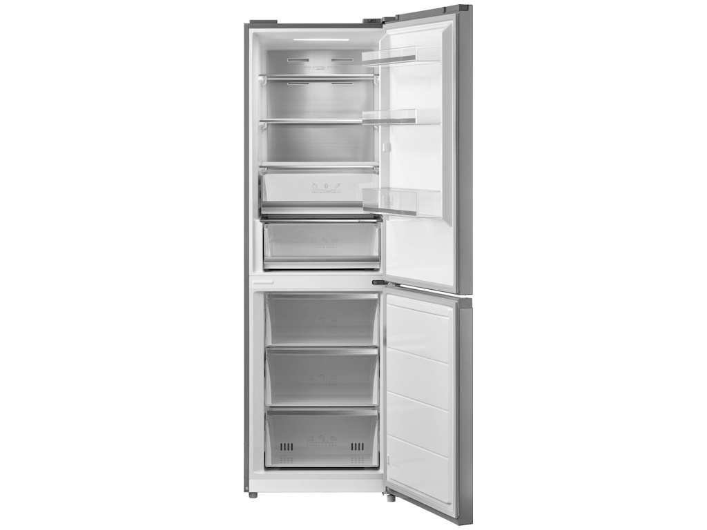 Combina frigorifica Tesla RC3800FMX, E, 378L, H201Total No Frost, Display LED, Inox - 1 | YEO