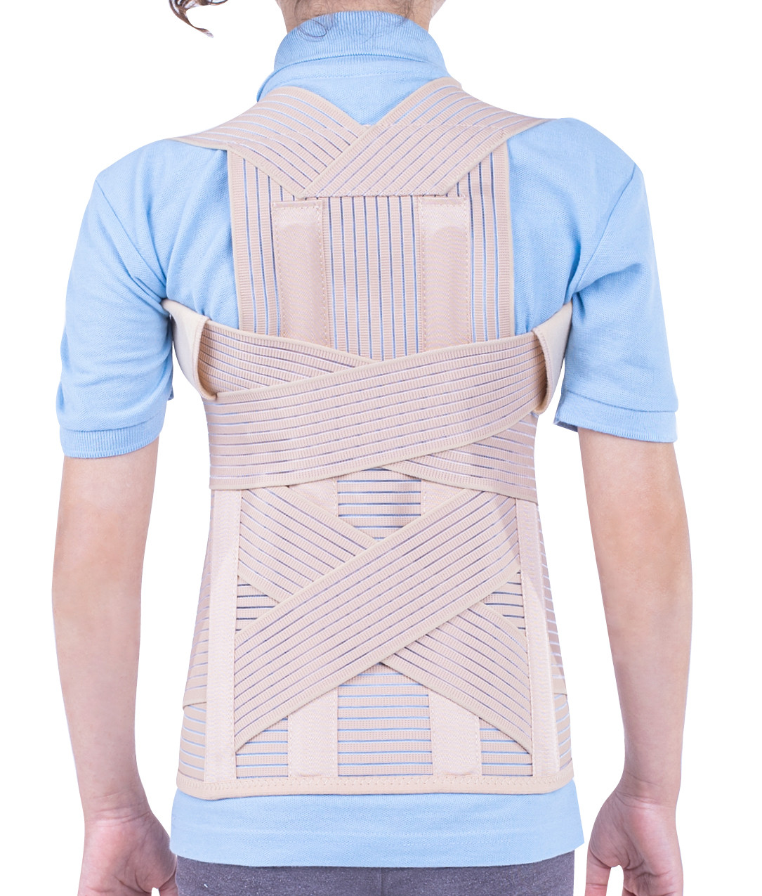 Corset toraco lombo sacral, pentru copii, Triamed Tls 01 Junior, SRT128, Bej