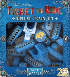 Extensie Ticket to Ride, Set Accesorii Editie Deluxe, Aniversara 20 ani, Albastru - 2 | YEO