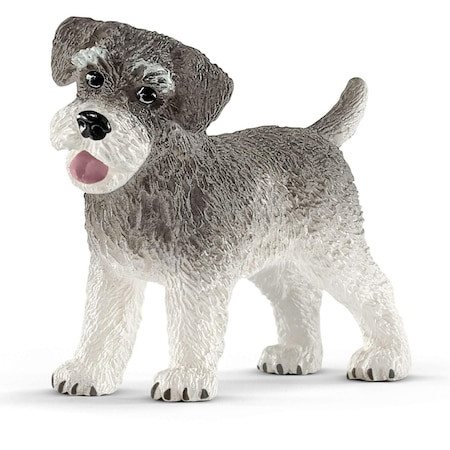 Figurina Schleich, Farm World, Caine Schnauzer pitic