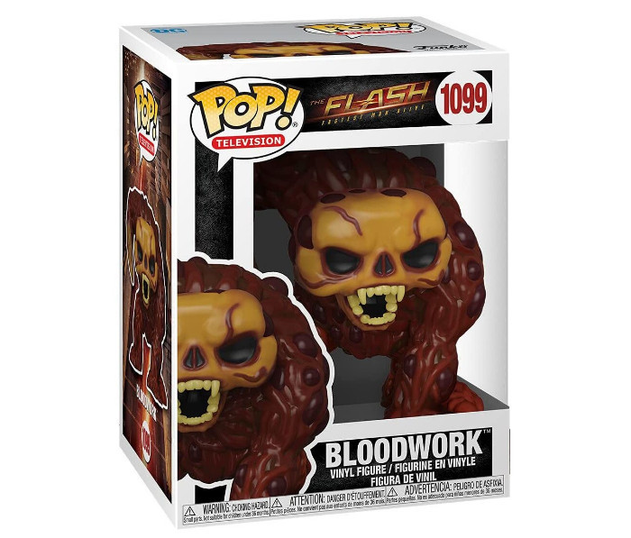 Figurina - The Flash - Bloodwork, Rosu, 9.5 cm