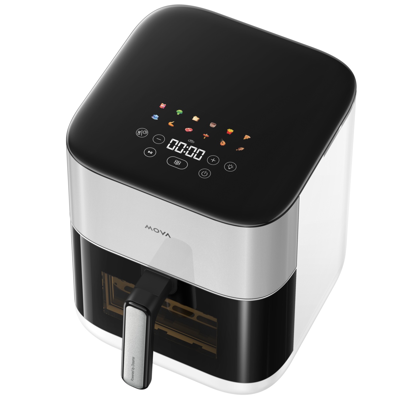 Friteuza cu aer, MOVA, AeroChef FD10 Pro, 1800 W, 6L, Metal, LED, 11 Moduri, Alb - 2 | YEO