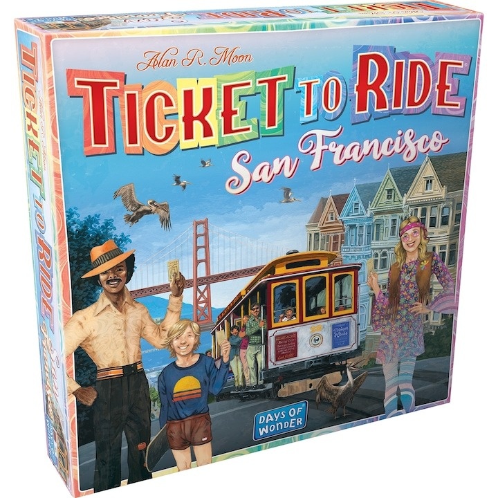 Joc Asmodee - Ticket to Ride San Francisco, limba engleza - 1 | YEO