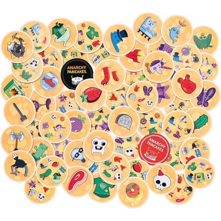 Joc Dobble - Anarchy Pancakes, limba romana - 2 | YEO
