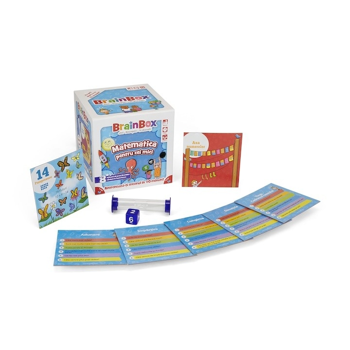 Joc educativ Brainbox, Matematica pentru cei mici - 3 | YEO