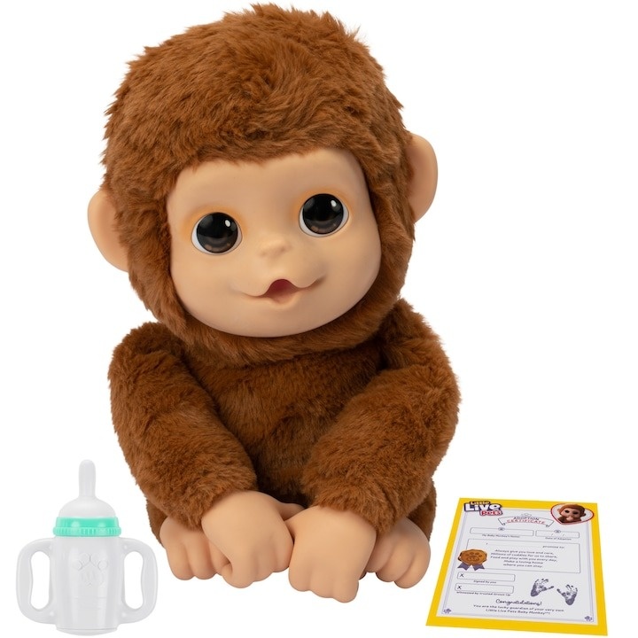 Jucarie interactiva Little Live Pets - My Baby Monkey, Mango - 3 | YEO