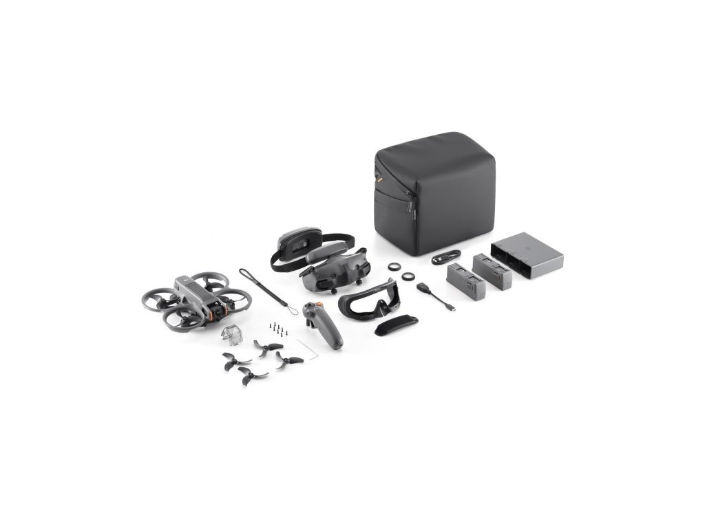 Kit Drona DJI Avata 2 FMC, 4K60, 12MP, 3xbateriiGimbal o axa, 64.8km/h, 377gr - 3 | YEO