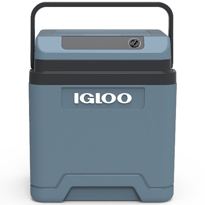 Lada frigorifica Igloo IE27, 12/220V, 27 litri, ice blue