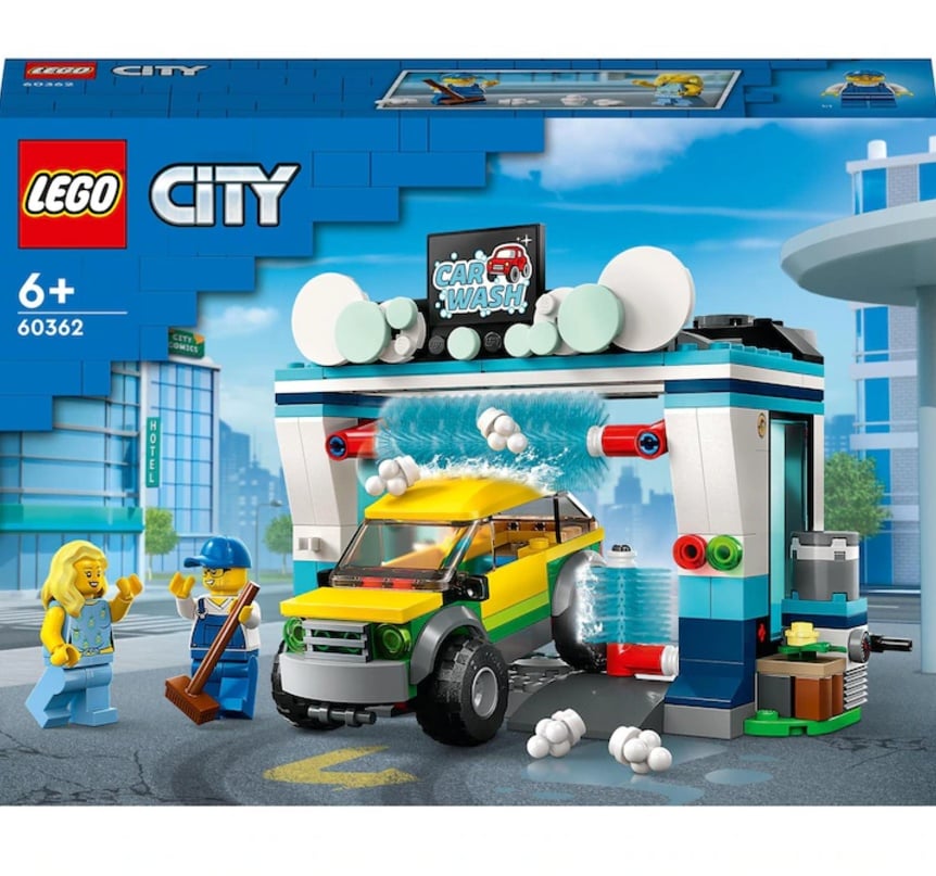 LEGO® City - Spalatorie de masini 60362, 243 piese