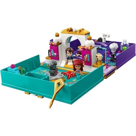 LEGO® Disney - Cartea povestii Mica sirena 43213, 134 piese - 2 | YEO