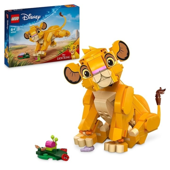 LEGO® Disney - Puiul Simba, Regele Leu 43243, 222 piese - 2 | YEO