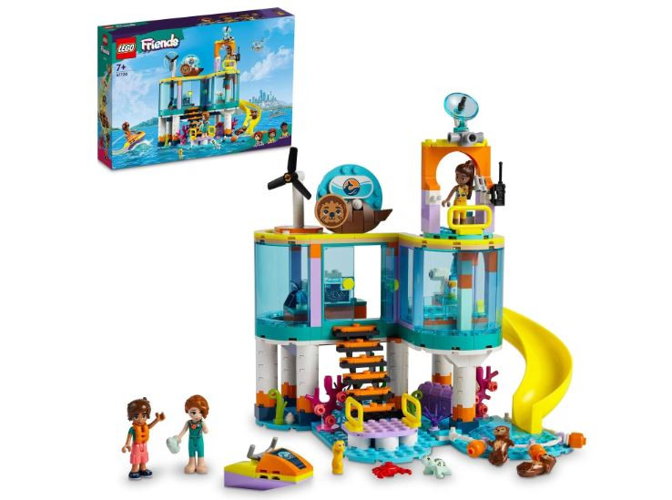 LEGO® Friends - Centru de salvare pe mare 41736, 376 piese - 1 | YEO