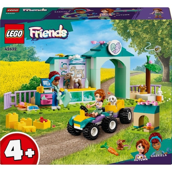 LEGO® Friends - Clinica veterinara pentru animale de ferma 42632, 161 piese