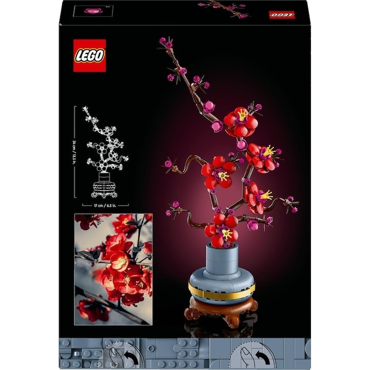 LEGO® Icons - Flori de prun 10369, 327 piese