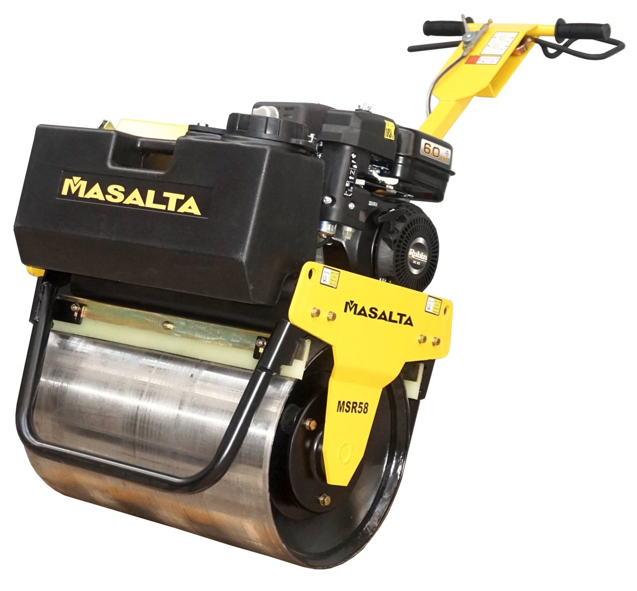 Masalta MSR58-3 cilindru vibrocompactor, Robin EX17, benzina - 1 | YEO