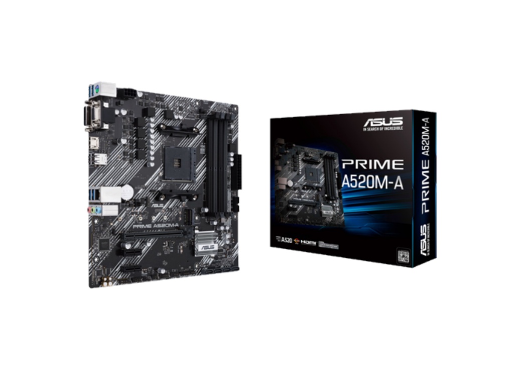 Placa de baza Asus PRIME A520M-K, AMD A520 - 2 | YEO