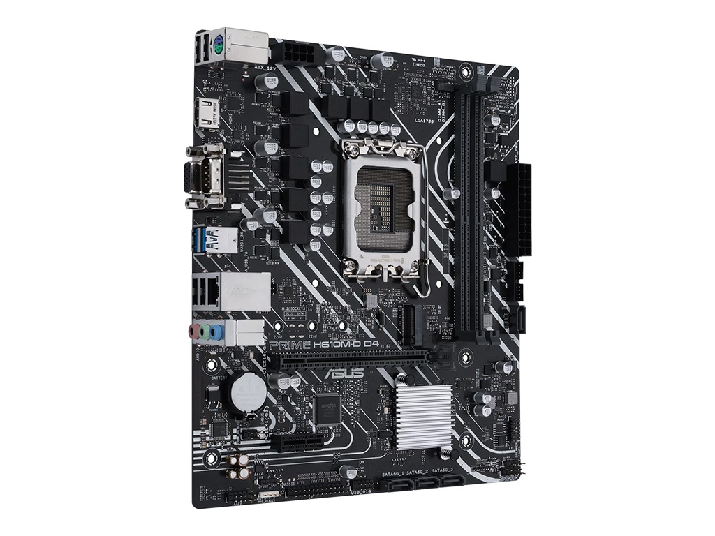 Placa de baza Asus PRIME H610M-D D4Intel H610 ,PCIe 4.0, Realtek 1Gb Ethernet, HDMI - 1 | YEO