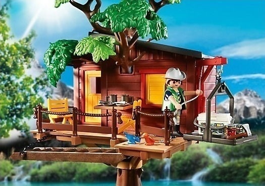 Playmobil Wild Life - Casa din copac - 5 | YEO