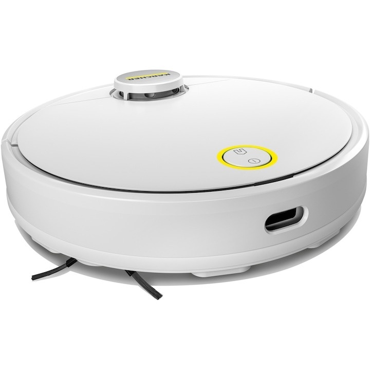 Robot aspirare Karcher RCV 3 *EU WiFi, 33W, aspirator si mop, navigatie LiDar, 3200mAh, autonomie 120 de minute, putere de aspirare 2500 Pa, recipient praf 500ml, recipient apa 170ml, Alb - 2 | YEO