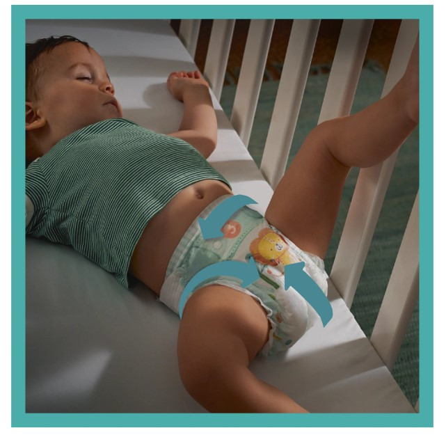 Scutece Pampers Active Baby Jumbo Pack, Marimea 2, Nou Nascut, 4 -8 kg, 76 buc - 1 | YEO