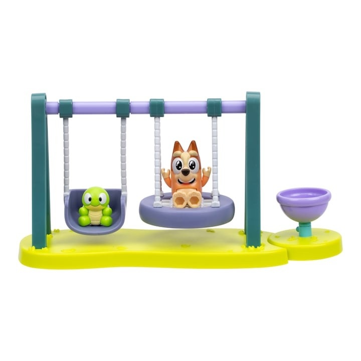 Set de joaca Bluey - Turtleboy Playground, cu 2 figurine - 2 | YEO