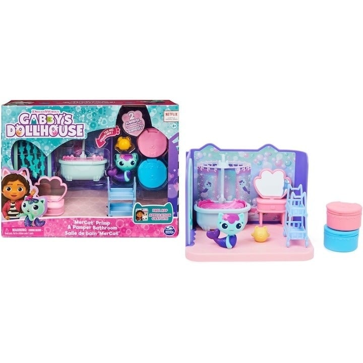 Set de joaca Gabby\'s Dollhouse - Rasfat la baie, 3 ani+ - 4 | YEO