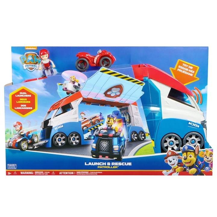 Set de joaca Paw Patrol - Launch\'n Rescue Patroller