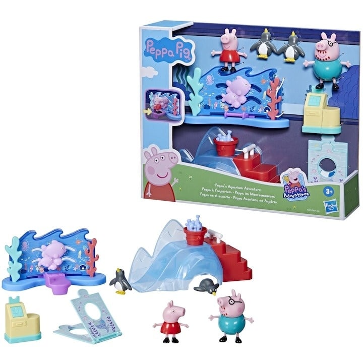 Set de joaca Peppa Pig - Mergem la acvariu