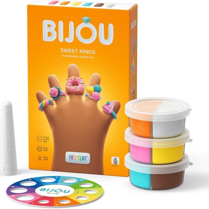 Set Hey Clay Bijou - Sweet rings - 2 | YEO