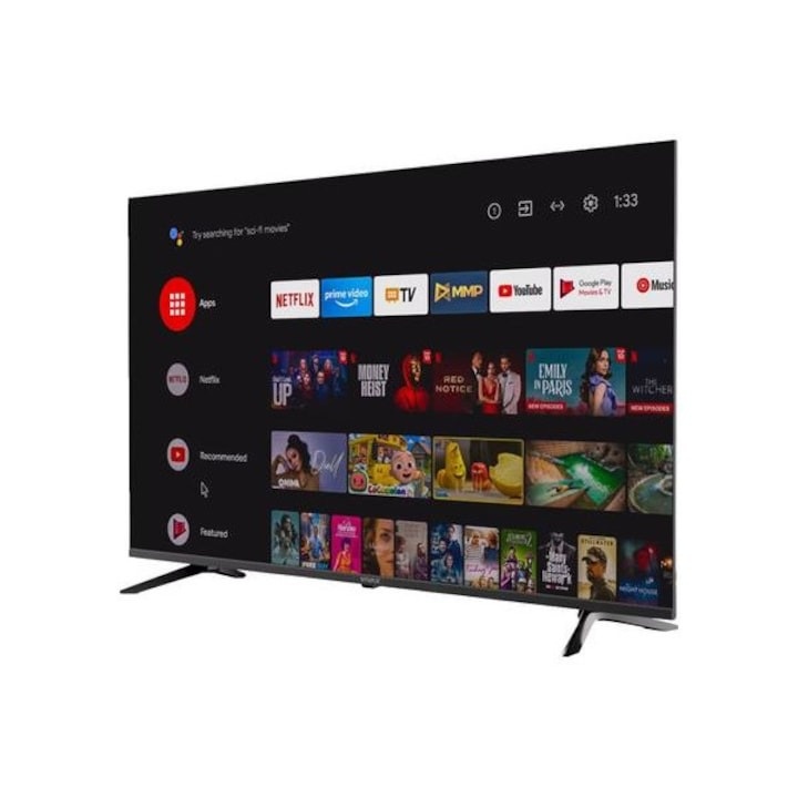 Televizor Smart LED, Vivax 50UHD10K, 126cm, Ultra HD 4K, Clasa G - 1 | YEO