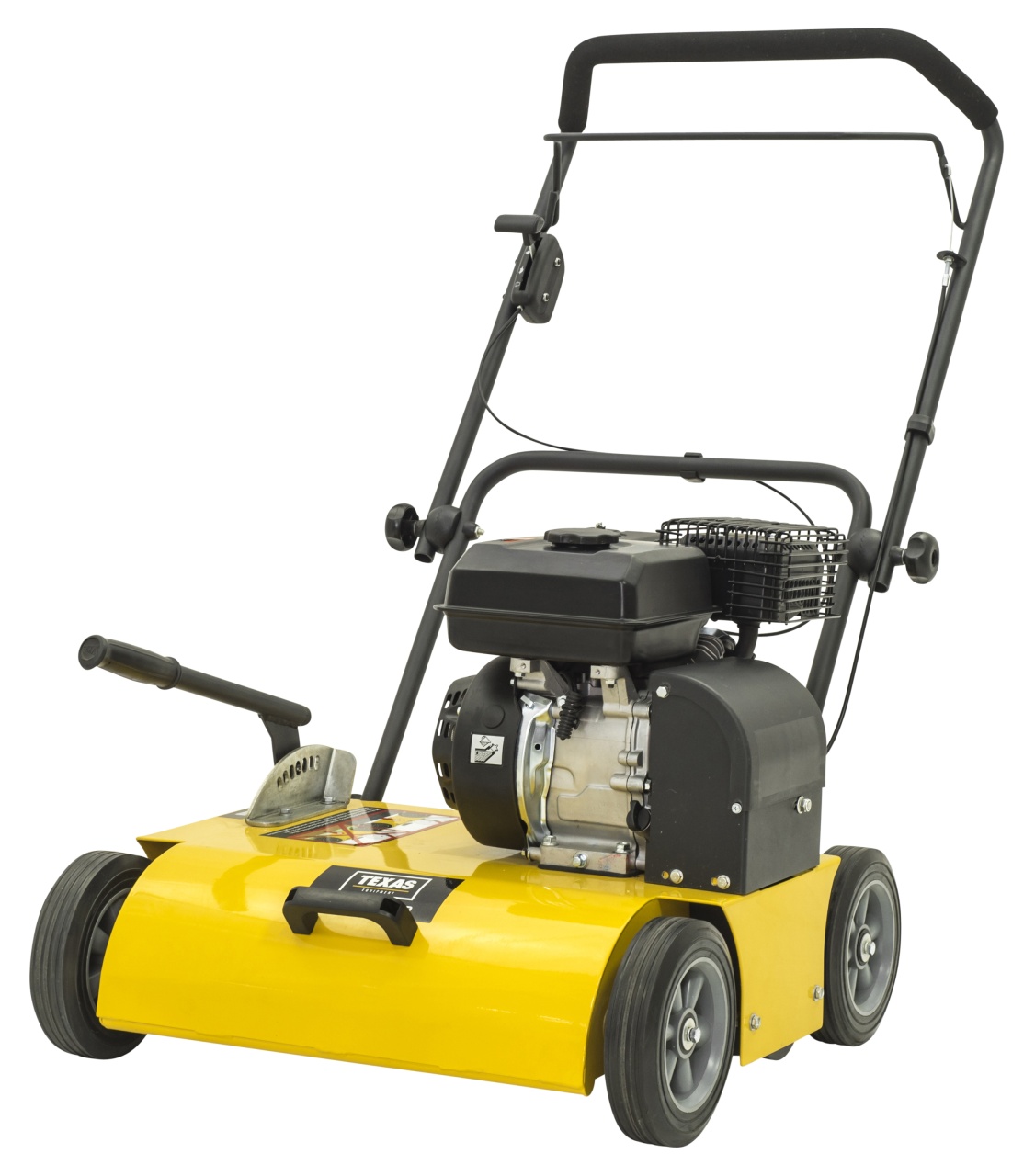 Texas Pro Cut 460TG Scarificator gazon, 5.3CP, latime lucru 46cm, benzina, reglaj central, la sfoara