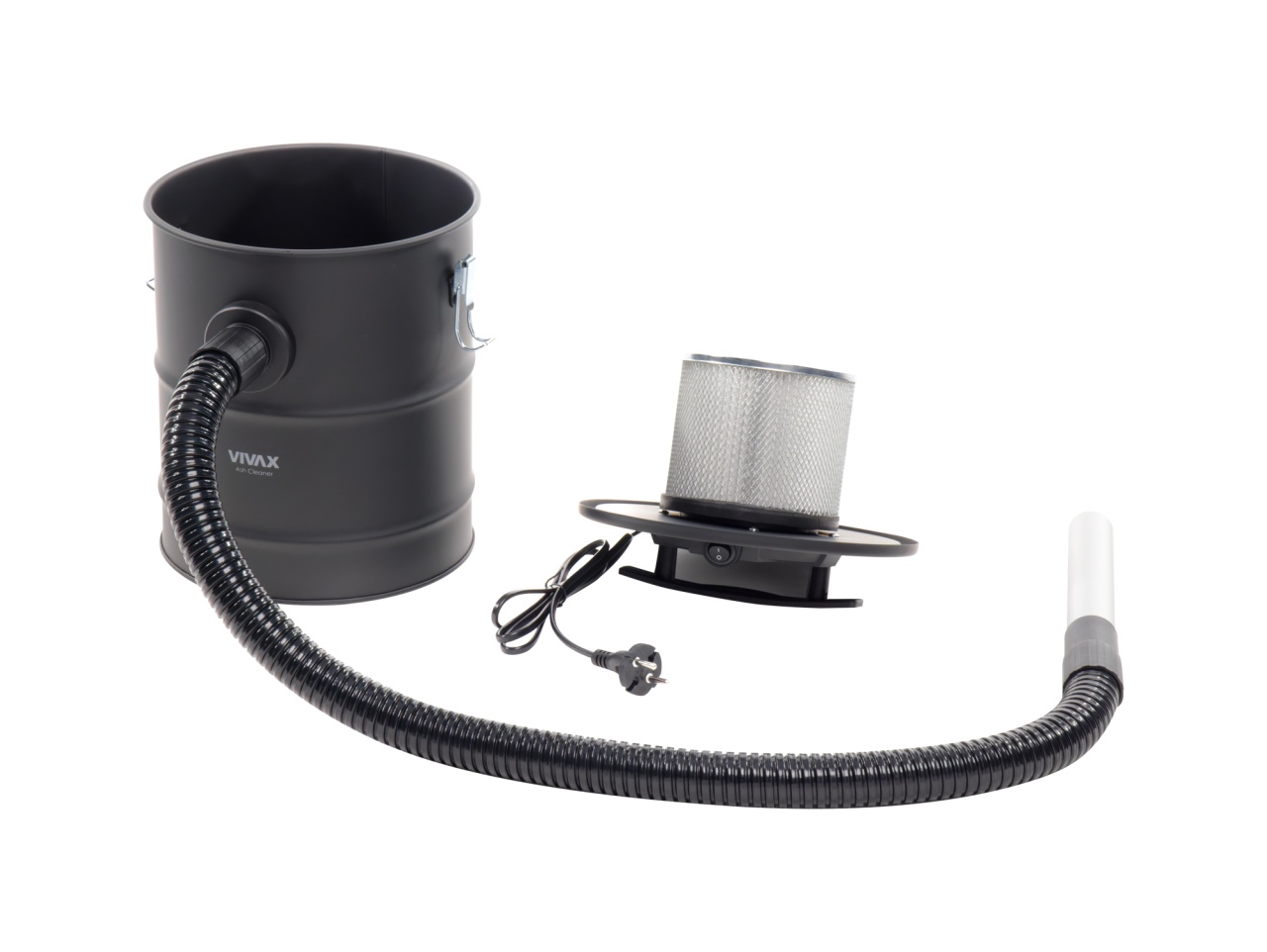 Aspirator de cenusa Vivax AC-601B, 600W, filtru HEPA, Negru - 2 | YEO