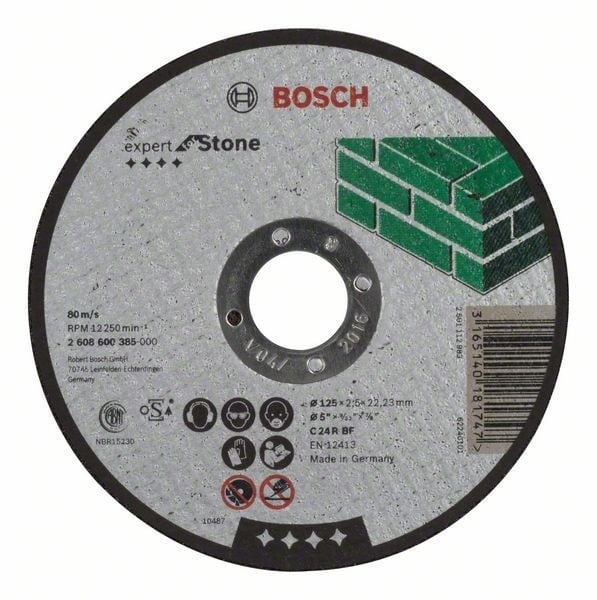 Bosch Disc de taiere drept Expert for Stone C 24 R BF, 125mm, 2.5mm