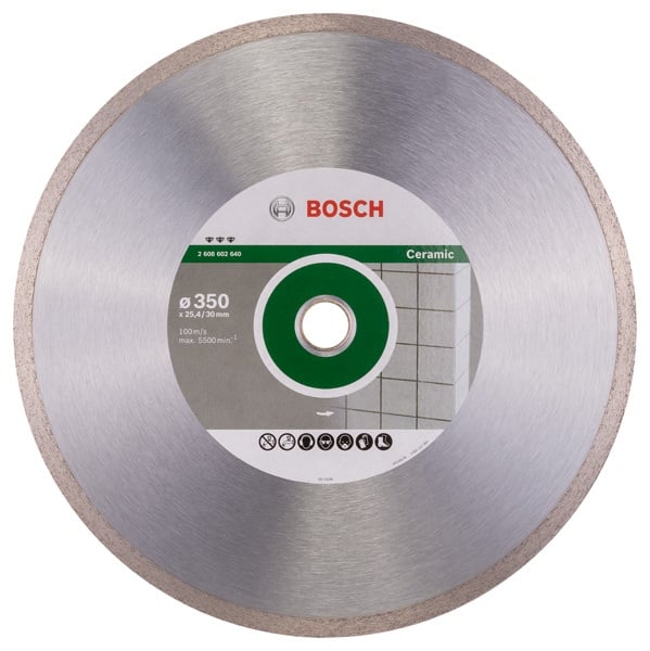 Bosch Disc diamantat Best for Ceramic 3x25.4/30x350mm