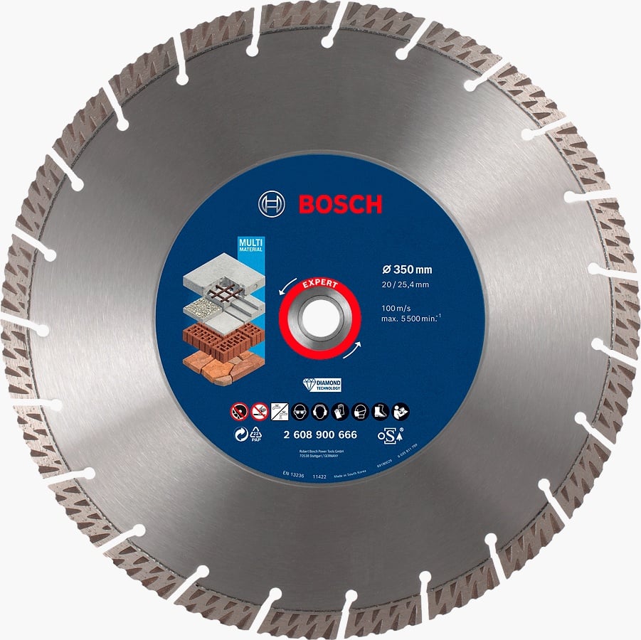 Bosch Disc diamantat Expert MultiMaterial 3.3x350x20/25.4mm