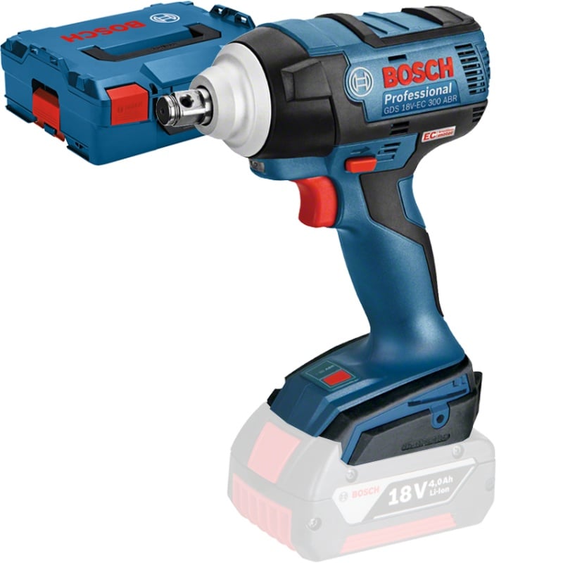 Bosch GDS 18 V-300 (solo) Masina de insurubat cu impact brushless, Li-Ion, 18V, 300Nm, fara acumulator in set