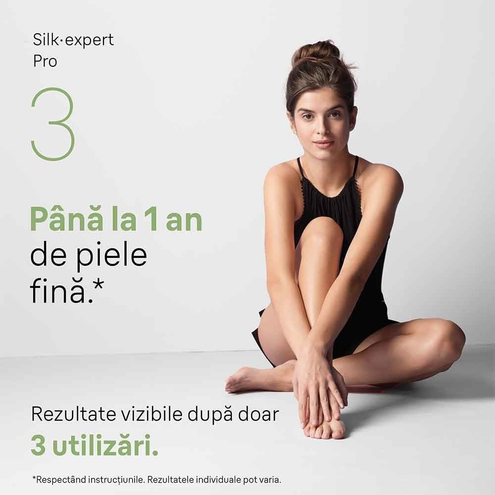 Braun IPL Silk expert Pro 3 PL3132, pentru îndepărtarea părului la domiciliu, husă, aparat de ras Venus, cu 2 capete - 3 | YEO