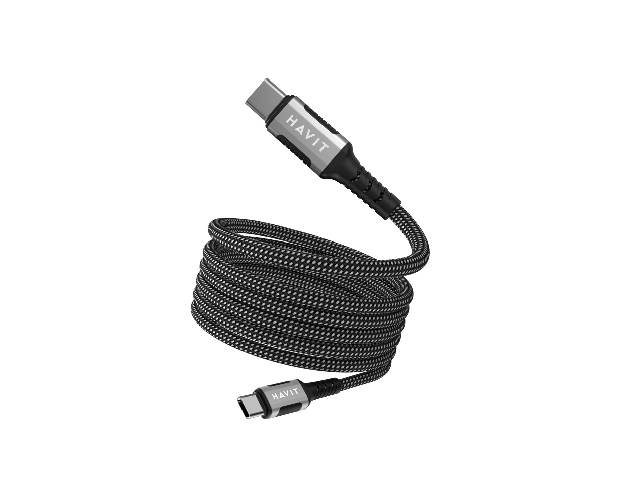 Cablu de încărcare magnetic HAVIT CB6297 USB-C, Negru - 2 | YEO
