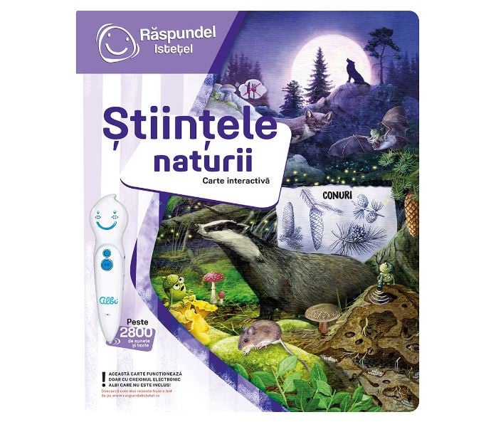 Carte Raspundel Istetel - Stiintele naturii, Aventuri prin natura