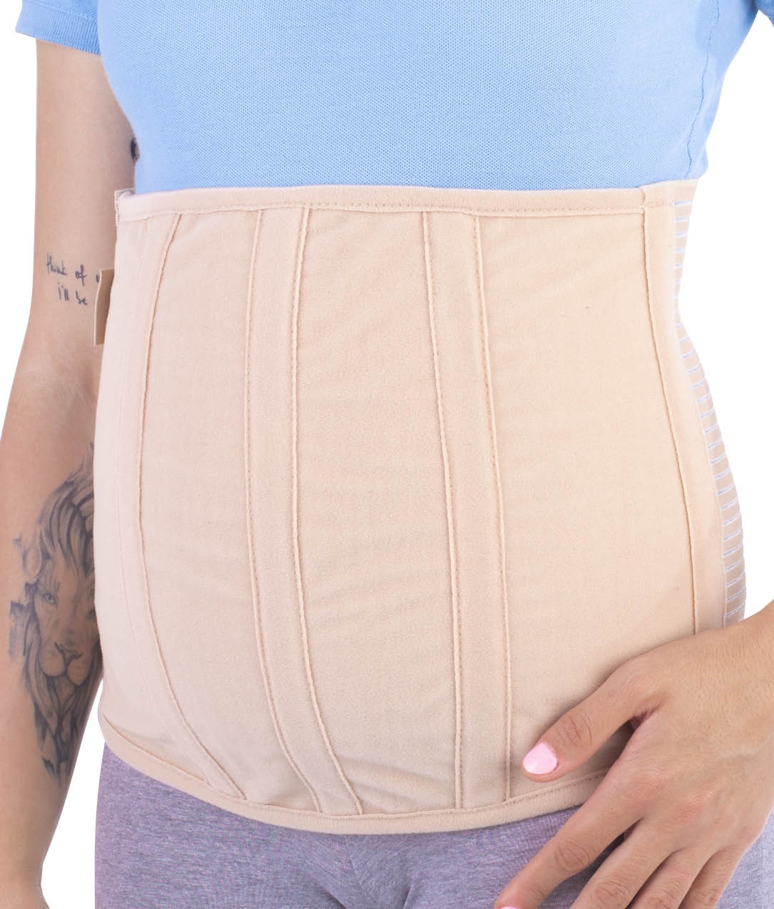 Corset abdominal pentru sustinere Triamed Abd 03 Tria, SRT133, Bej