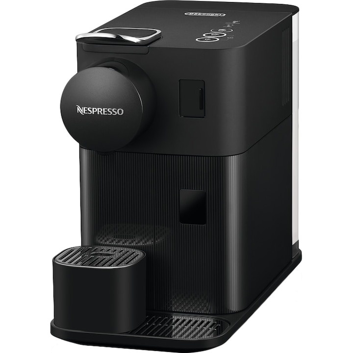 Espressor Nespresso by De’Longhi Lattissima One Evolution EN510.B, 1450 W, 19 bari, Negru, set capsule degustare inclus - 1 | YEO