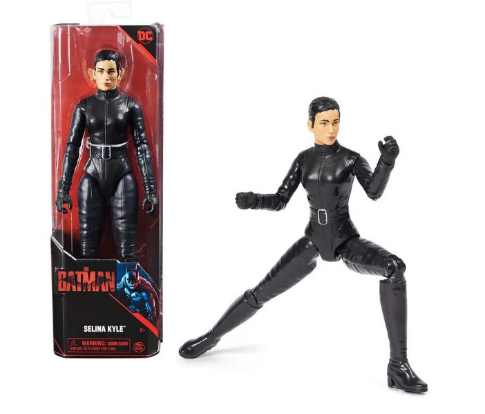 Figurina Spin Master DC Comics Batman Selina Kyle, 30cm, Negru - 1 | YEO