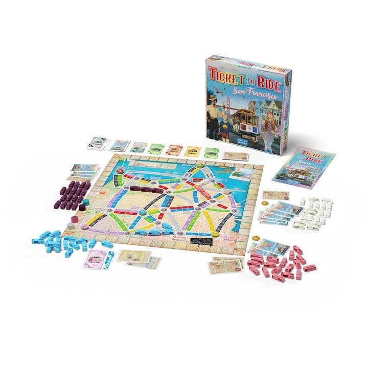 Joc Asmodee - Ticket to Ride San Francisco, limba engleza - 2 | YEO